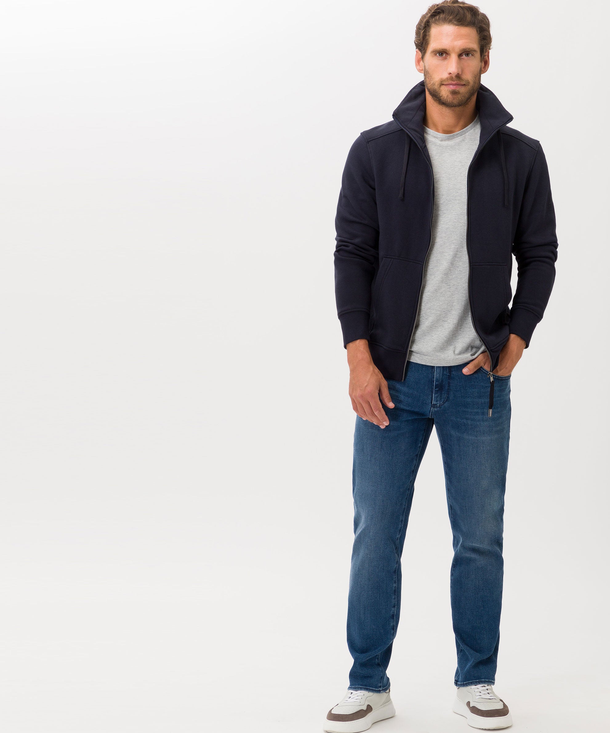 BRAX Cadiz Jeans - Ocean Current Blue - 07950720 81-6507.25 von BRAX
