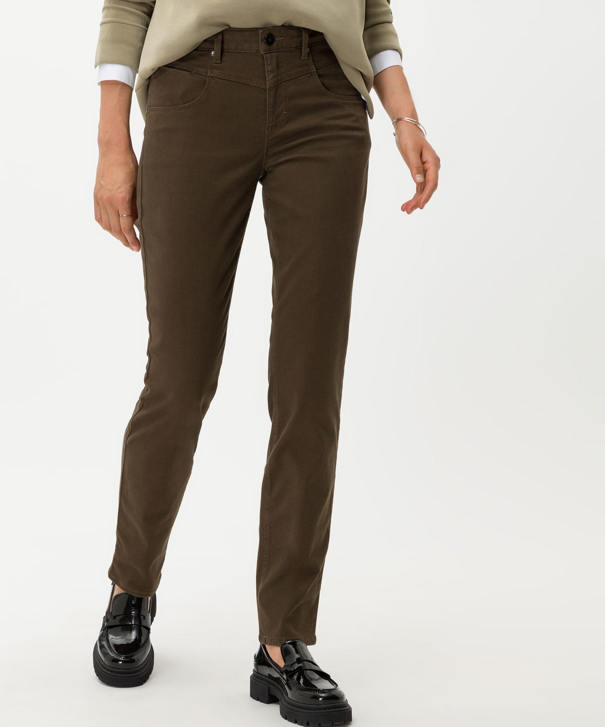 BRAX SHAKIRA Jeans - Umber Night Green - 09885320 71-1707.33 von BRAX