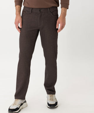 BRAX CADIZ C Straight - Espresso Twill Brown - 07863120 81-3857.52