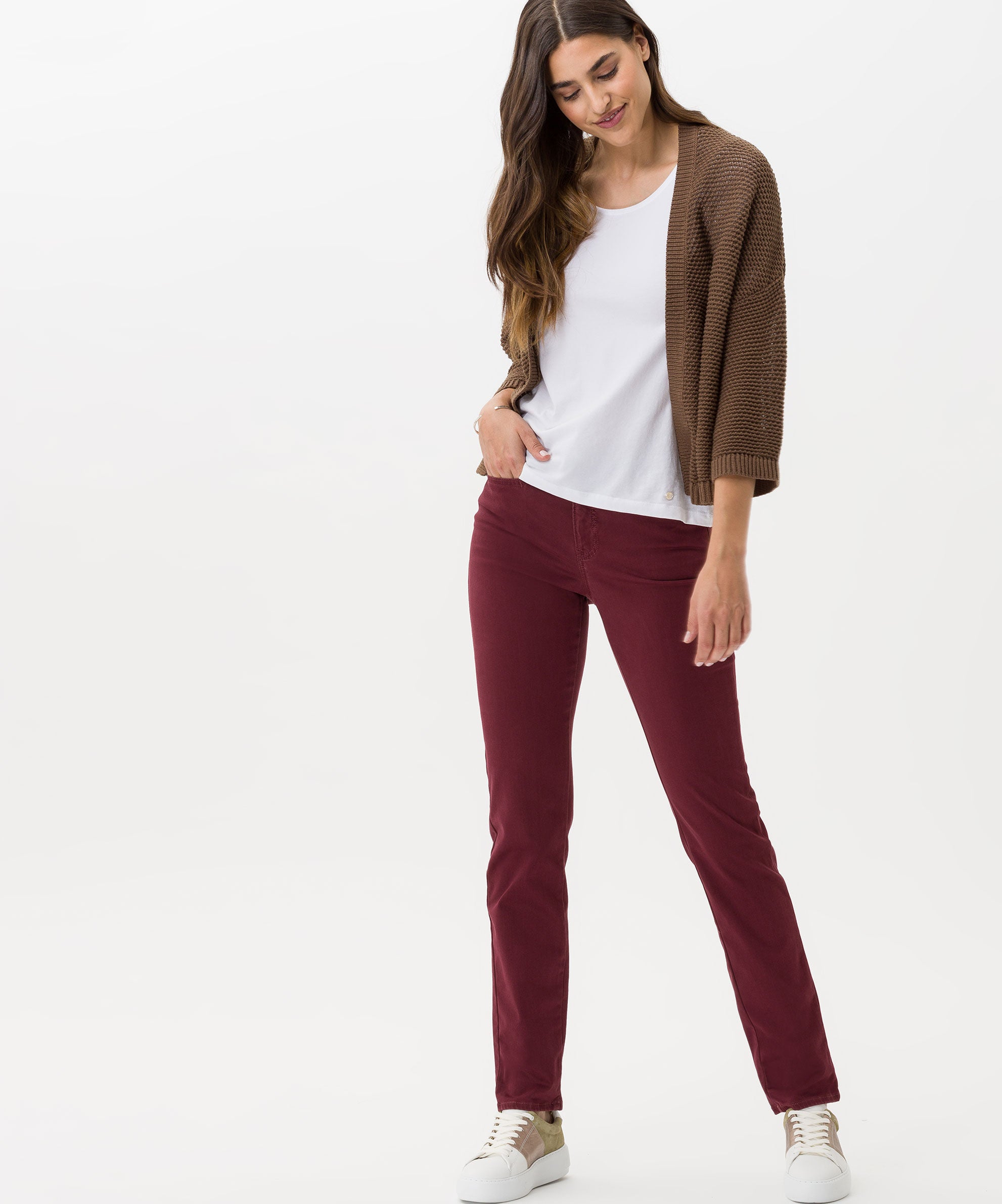 BRAX MARY Jeanshose - Crimson Plum - 09884520 71-1707.82 von BRAX