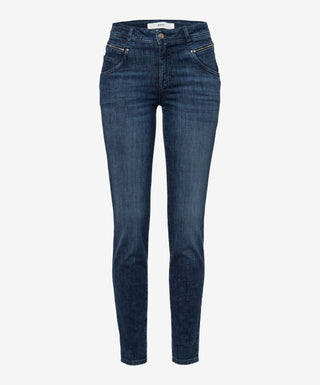 BRAX SHAKIRA Used Stone Blue Five-Pocket - Indigo Harbor - 9928220 71-6507-24
