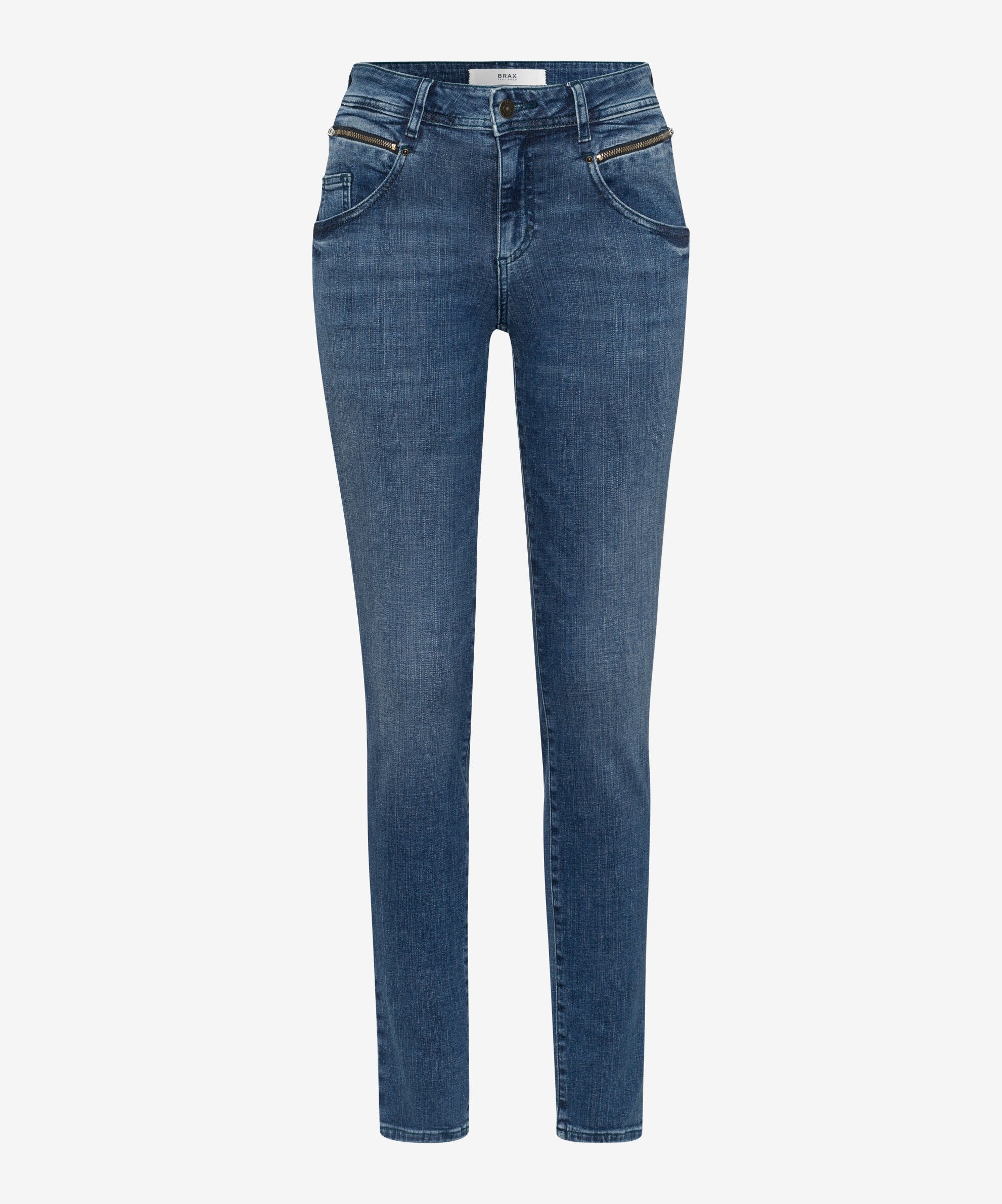 BRAX Shakira Used Regular Blue - Riverstone Wash Denim - 9928220 71-6507-26