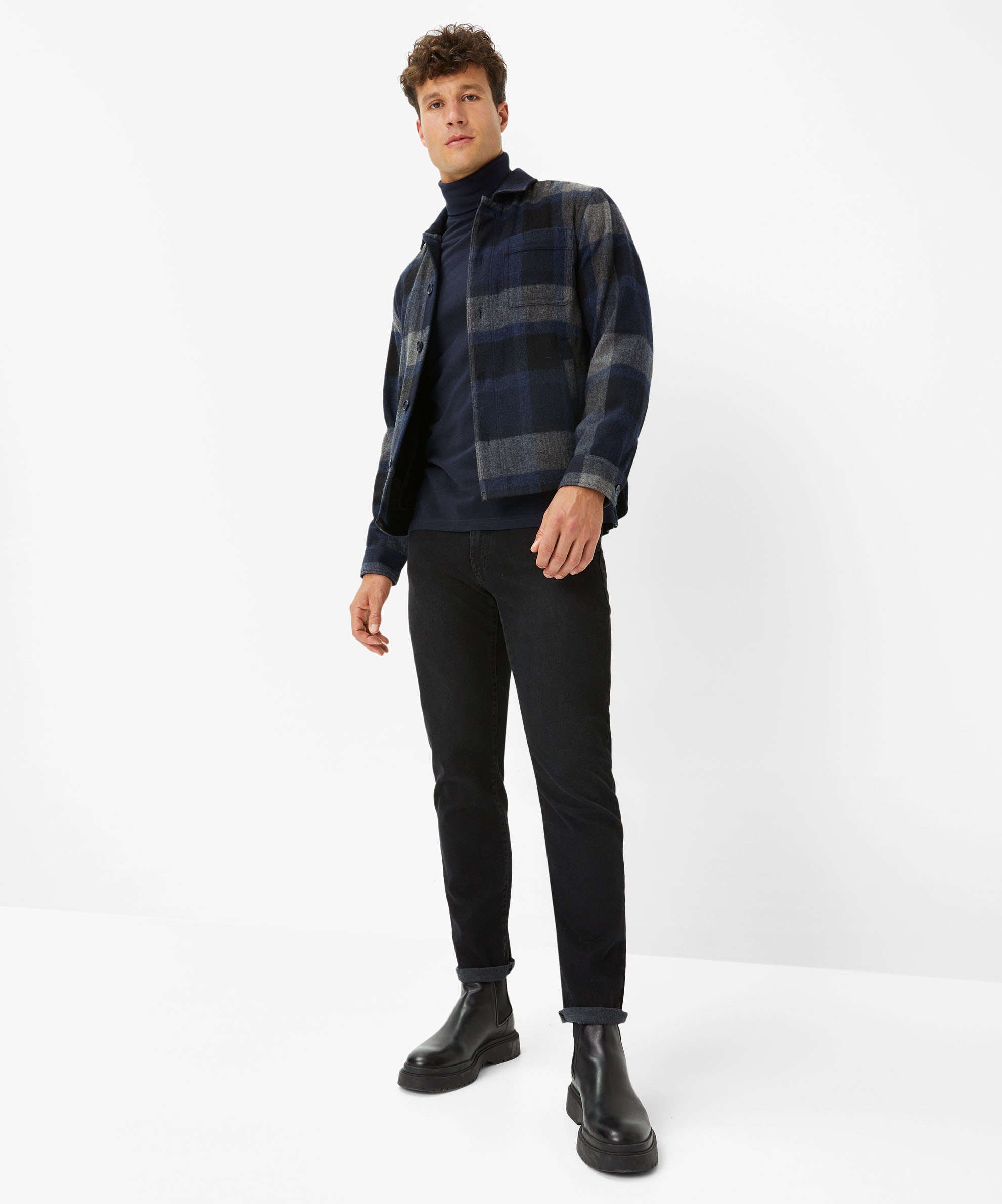 BRAX CADIZ Straight Jeans - Shadow Granite - 7960720 85-6058-03 von BRAX