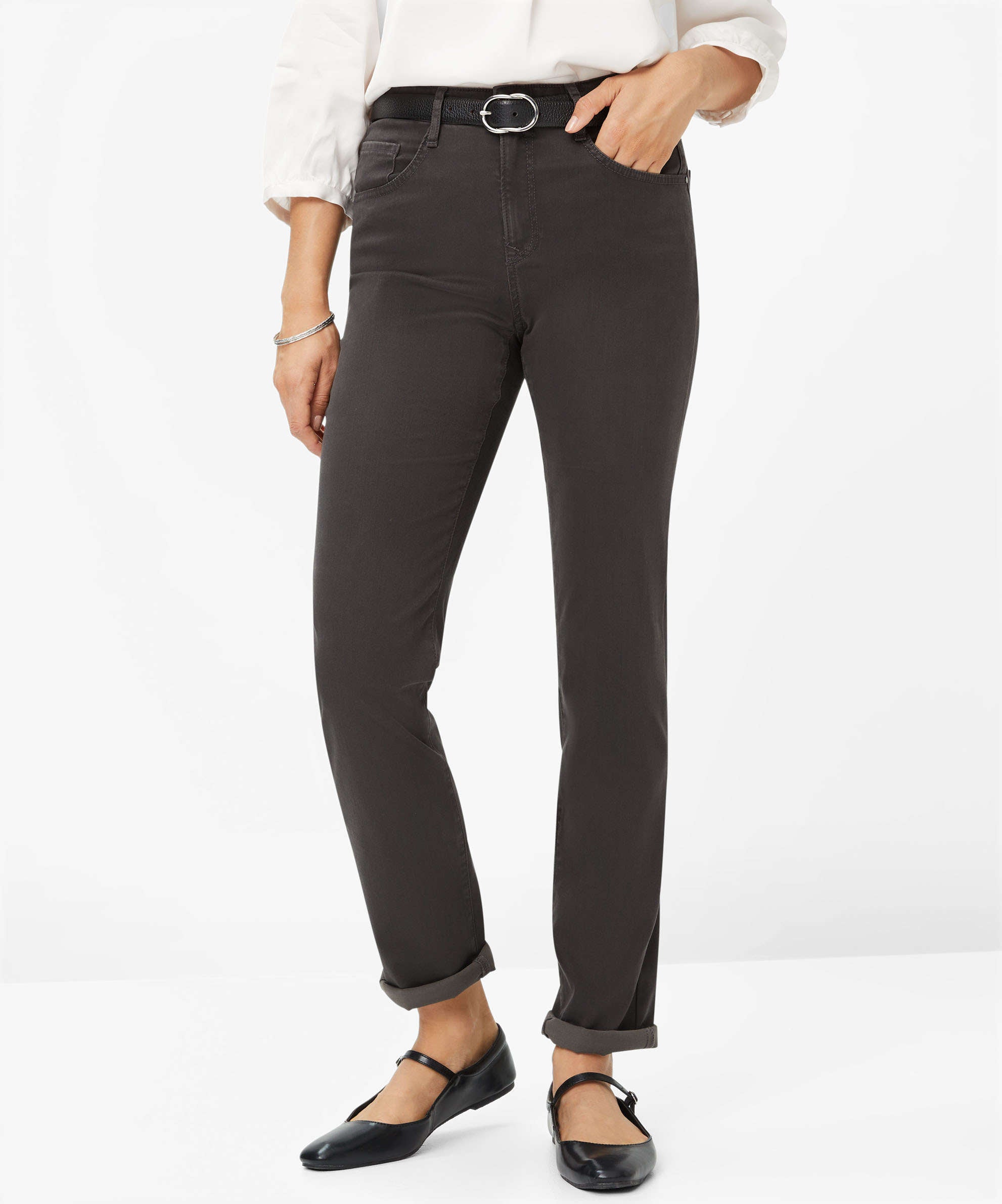 BRAX MARY shadow Five Pocket - Mocha Shadow Brown - 9928820 71-1707-04 von BRAX