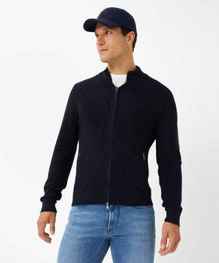 BRAX JOHN Strickjacke - Midnight Indigo - 70121400 212007-22