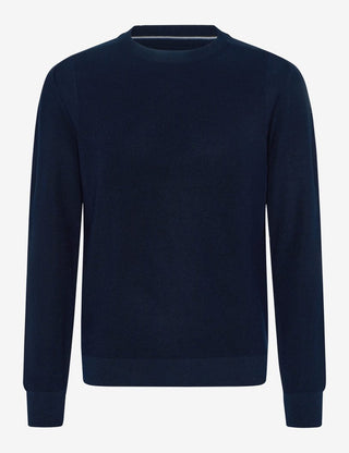 BRAX ROY Pullover/Longsleeve - Midnight Blue Navy - 70121900 212007-22
