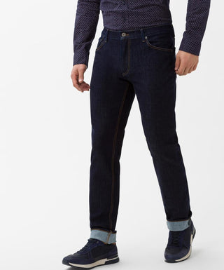 BRAX CHUCK Five-Pocket - Indigo Charcoal Denim - 7963020 80-6440-23