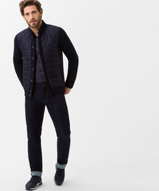 BRAX CHUCK Five-Pocket - Indigo Charcoal Denim - 7963020 80-6440-23