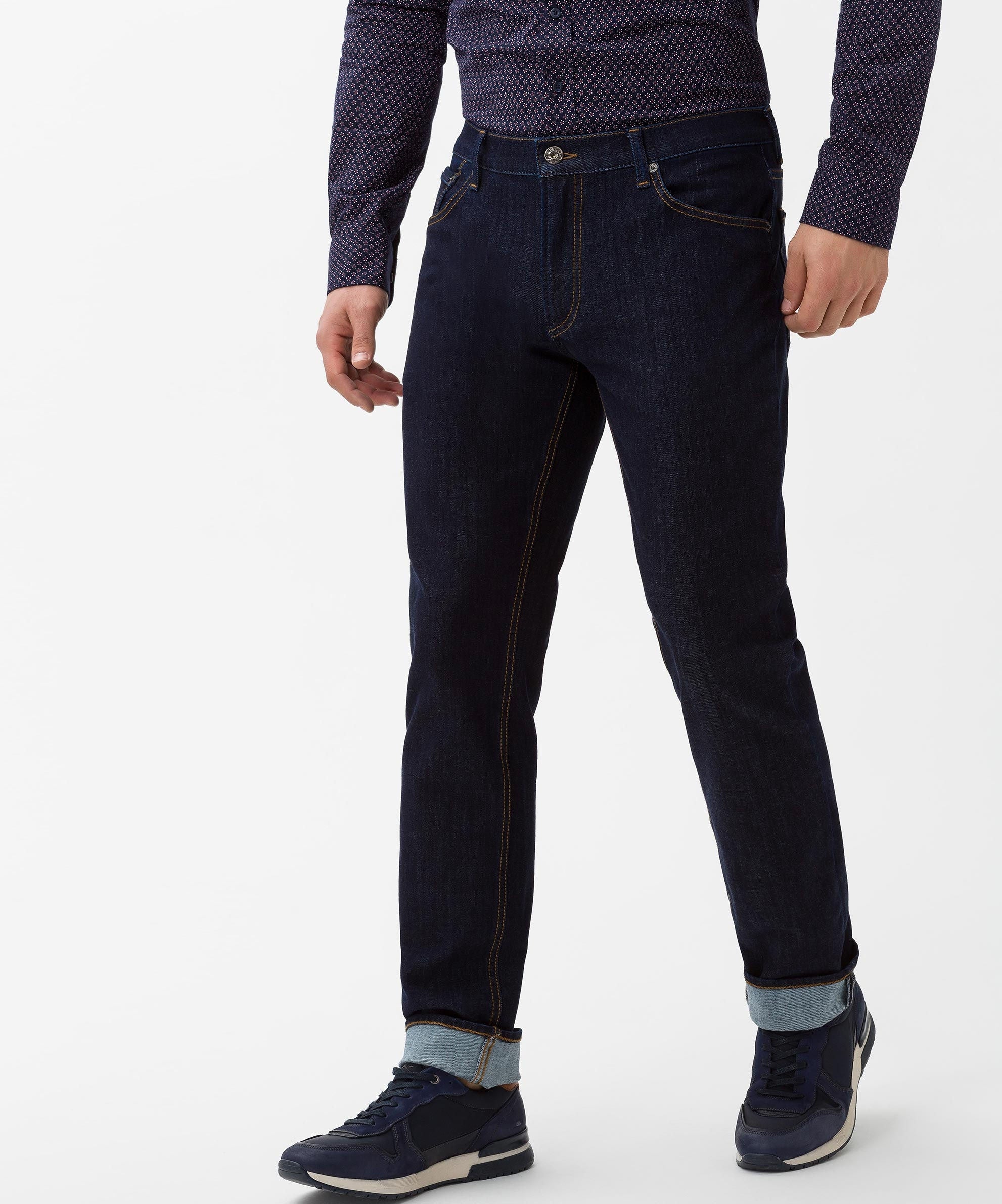 BRAX CHUCK Five-Pocket - Indigo Charcoal Denim - 7963020 80-6440-23 von BRAX