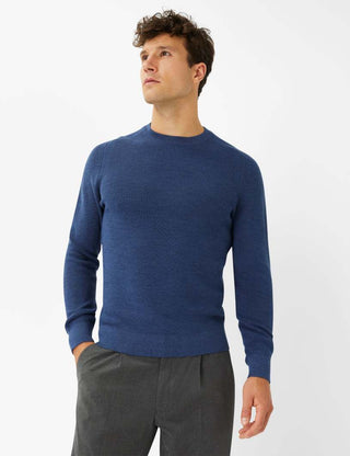 BRAX ROY Pullover/Longsleeve - Deep Atlantic Navy - 70121900 212007-24