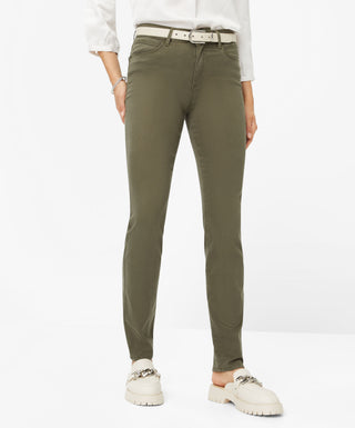 BRAX SHAKIRA Stoffhose - Olive Mist - 9910920 71-1707-30