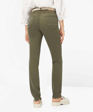 BRAX SHAKIRA Stoffhose - Olive Mist - 9910920 71-1707-30