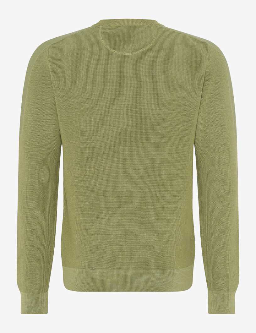 BRAX ROY Pullover/Longsleeve - Mossy Meadow Green - 70121900 212007-38