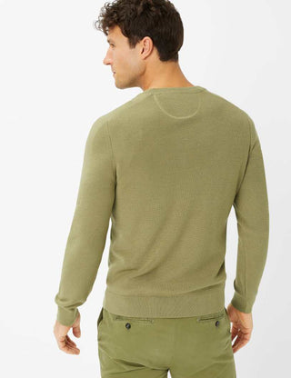 BRAX ROY Pullover/Longsleeve - Mossy Meadow Green - 70121900 212007-38