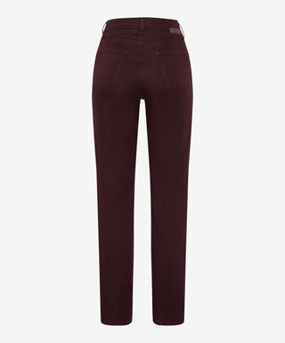 BRAX CAROLA - Berry Plum Pants - 9928720 71-1707-83