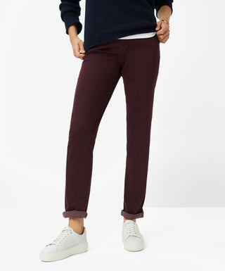 BRAX CAROLA - Berry Plum Pants - 9928720 71-1707-83