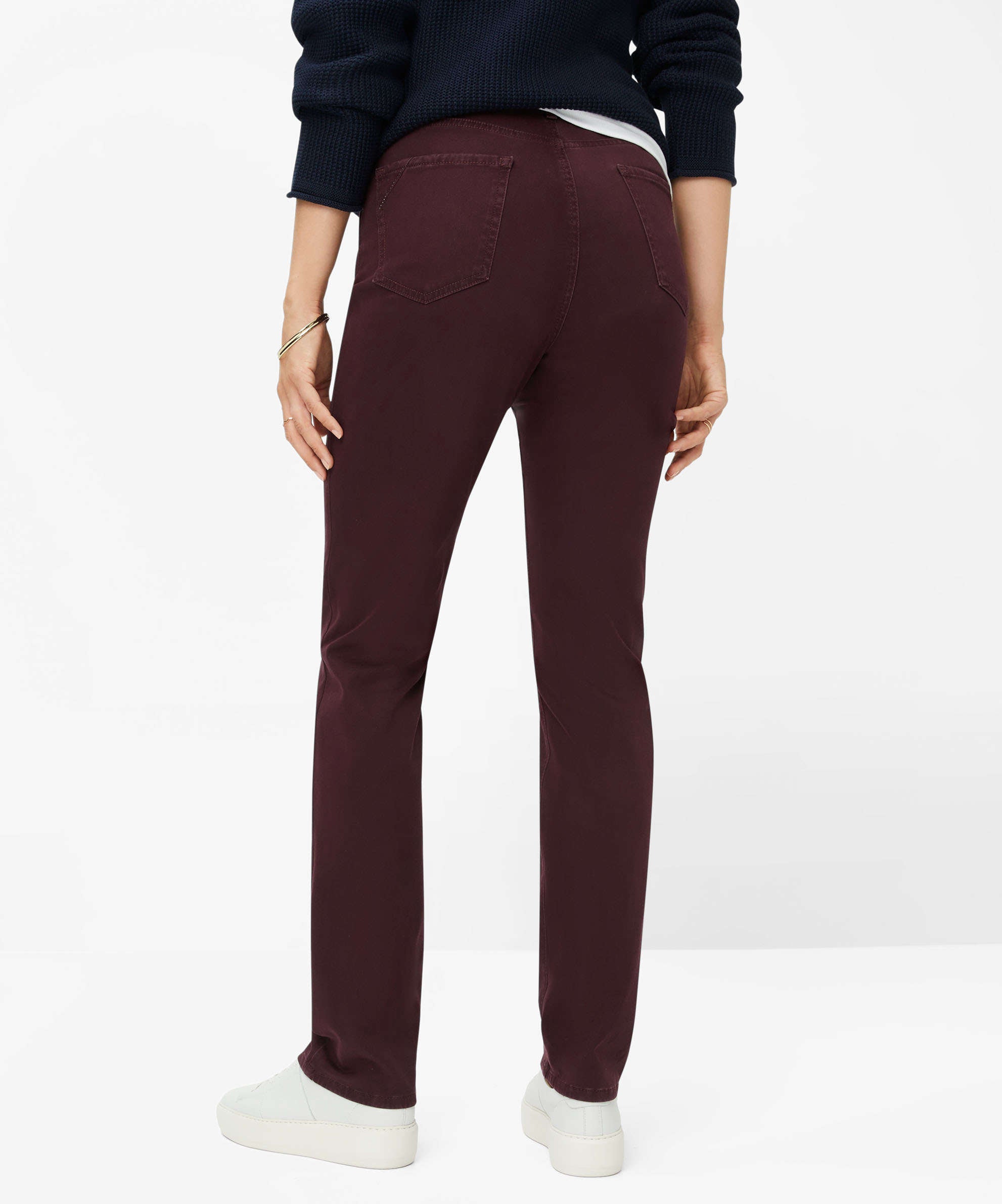 BRAX CAROLA - Berry Plum Pants - 9928720 71-1707-83 von BRAX
