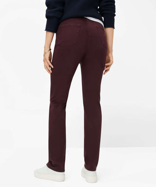 BRAX CAROLA - Berry Plum Pants - 9928720 71-1707-83