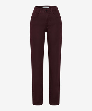 BRAX CAROLA - Berry Plum Pants - 9928720 71-1707-83