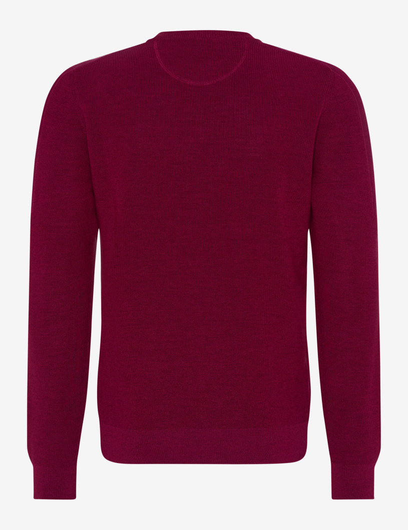BRAX ROY Pullover/Longsleeve - Burgundy Ember - 70121900 212007-88