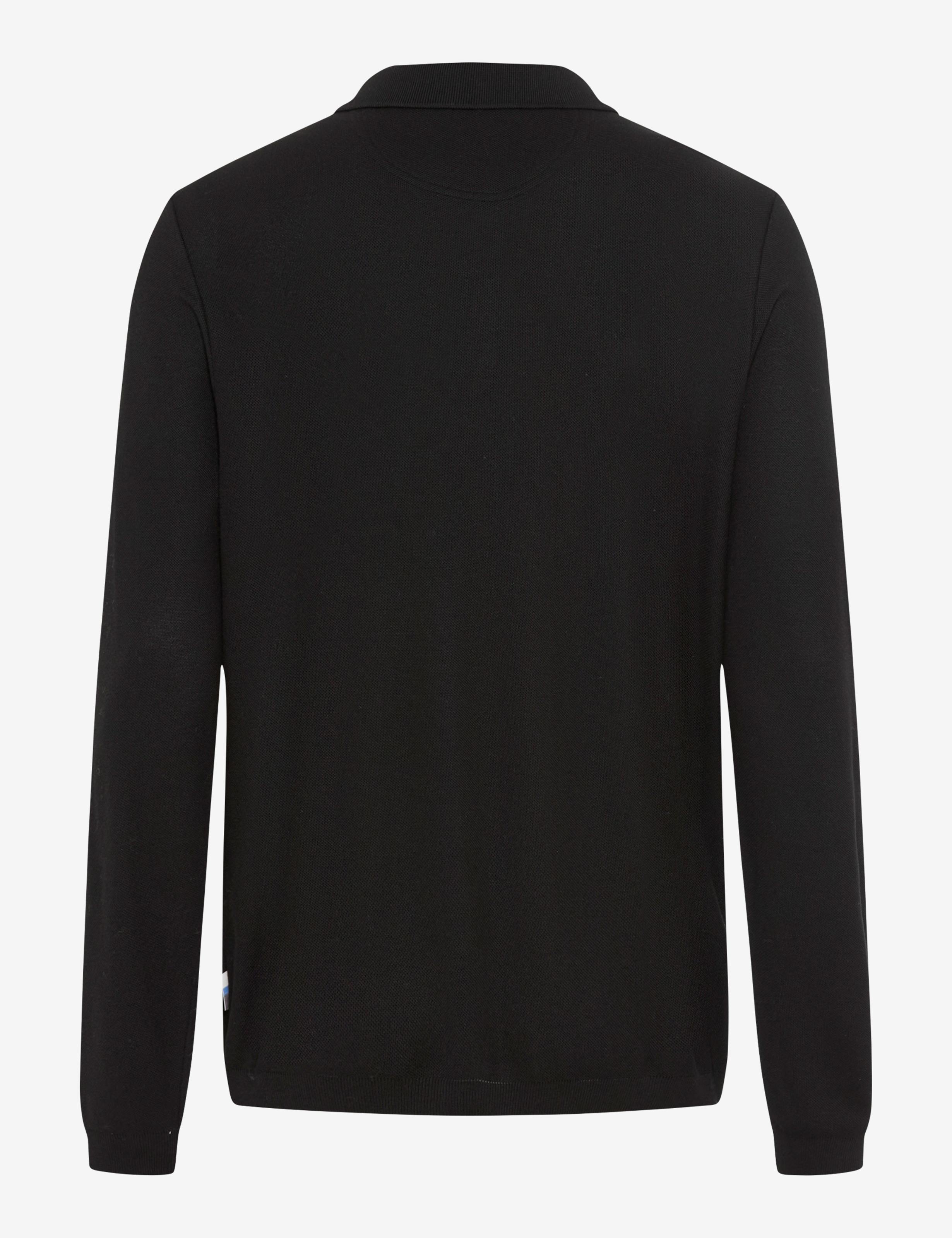 BRAX PAROS Longarm Shirt - Midnight Woven Black - 70434000 21-4307-02