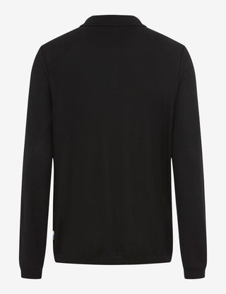 BRAX PAROS Longarm Shirt - Midnight Woven Black - 70434000 21-4307-02