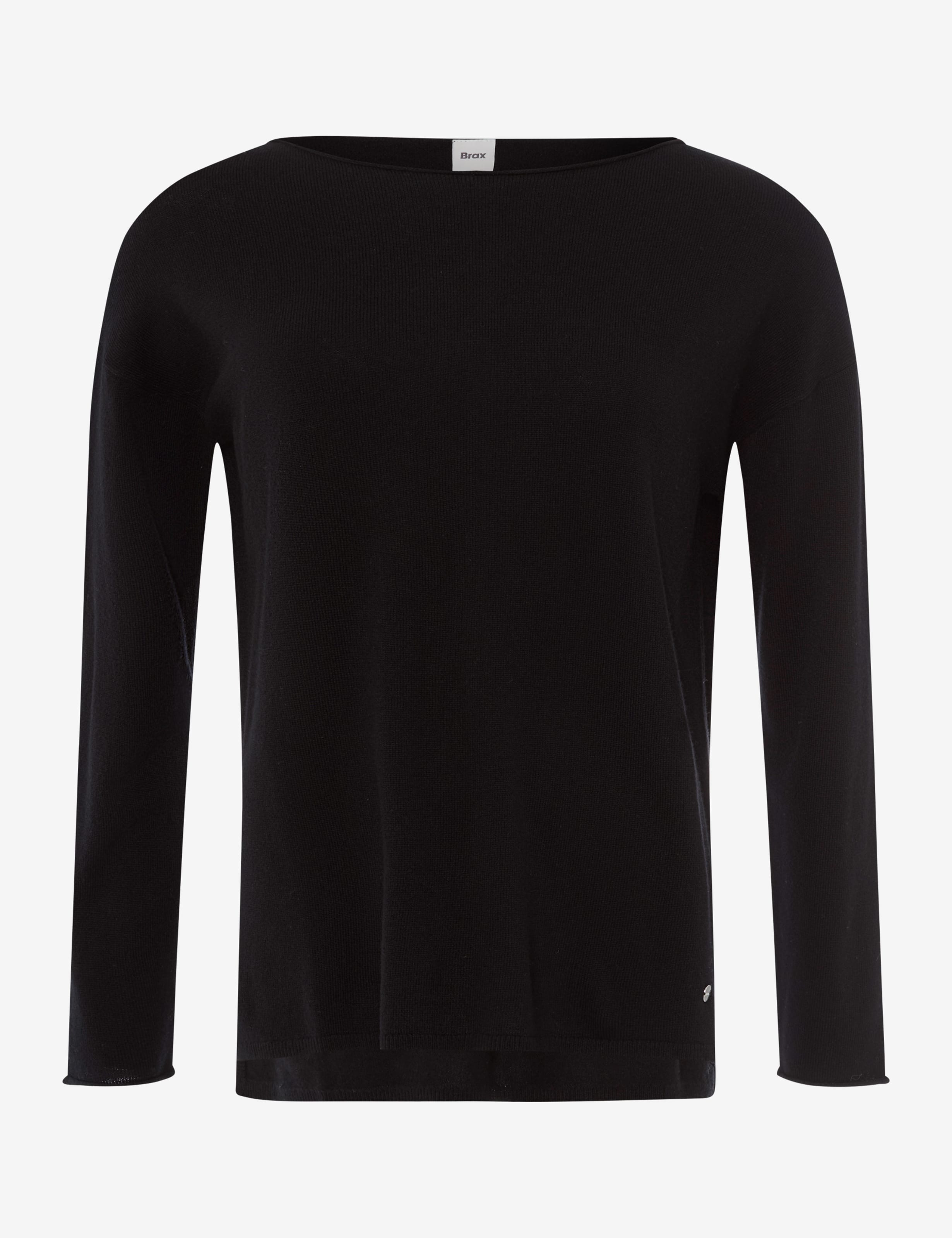 BRAX LIZ Pullover/Longsleeve - Midnight Velvet Black - 90192000 31-2007-02