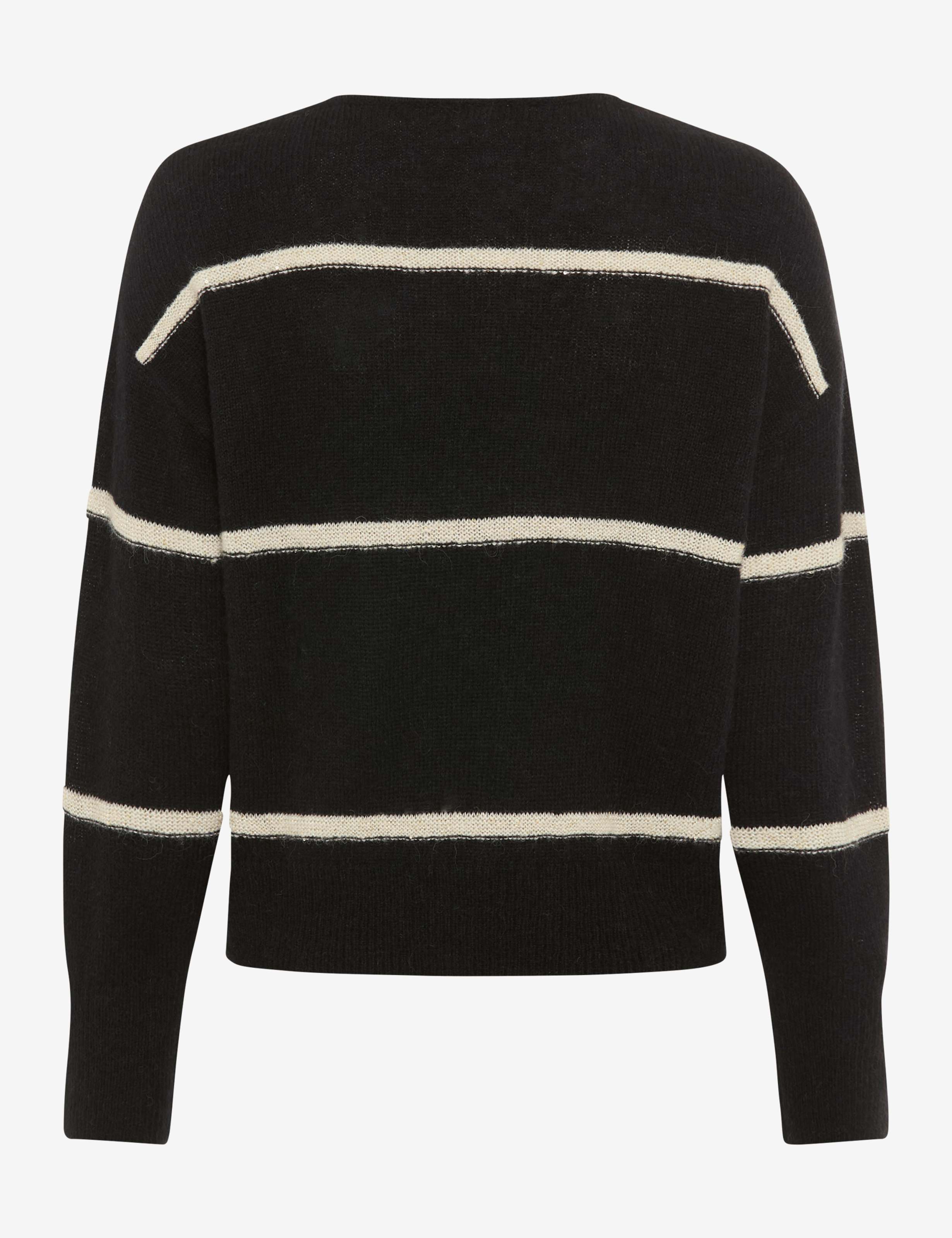 BRAX LISA Strickpullover - Cream Stripe Night - 90189900 31-2277-02