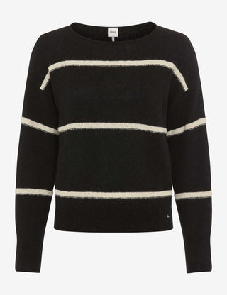 BRAX LISA Strickpullover - Cream Stripe Night - 90189900 31-2277-02