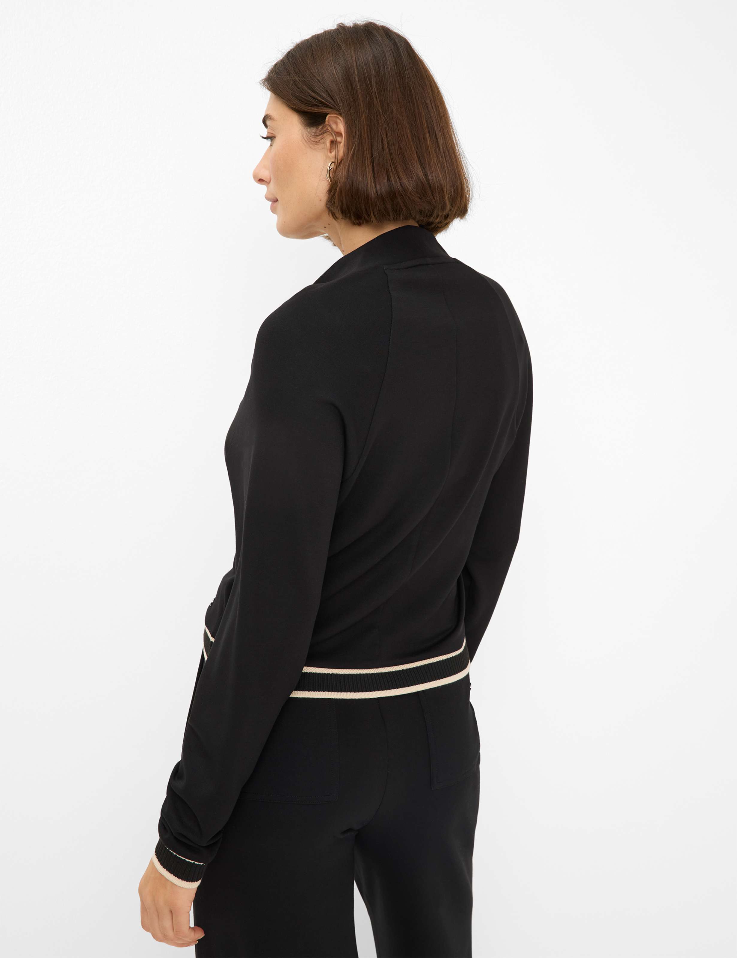 BRAX BELE.L Strickjacke Cardigan - Moonless Noir - 90653100 37-3808-02 von BRAX