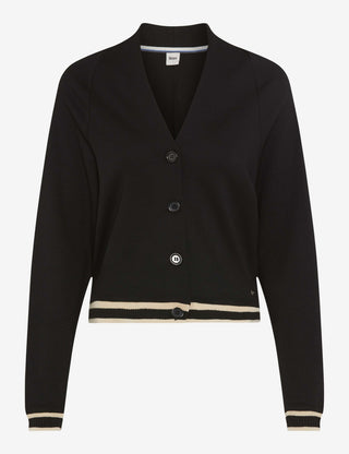 BRAX BELE.L Strickjacke Cardigan - Moonless Noir - 90653100 37-3808-02