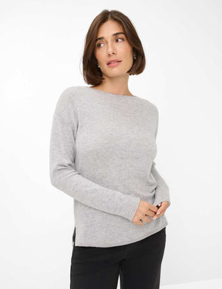 BRAX LIZ Pullover/Longsleeve - Misty Heather Grey - 90192000 31-2007-08