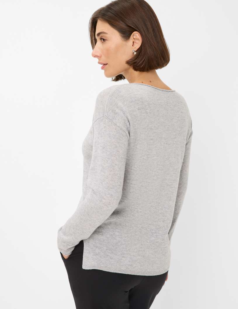 BRAX LIZ Pullover/Longsleeve - Misty Heather Grey - 90192000 31-2007-08 von BRAX