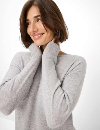 BRAX LIZ Pullover/Longsleeve - Misty Heather Grey - 90192000 31-2007-08
