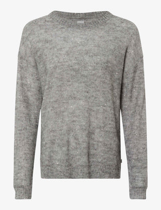 BRAX LESLEY Pullover/Longsleeve - Stardust Heather Grey - 90191000 31-2297-08