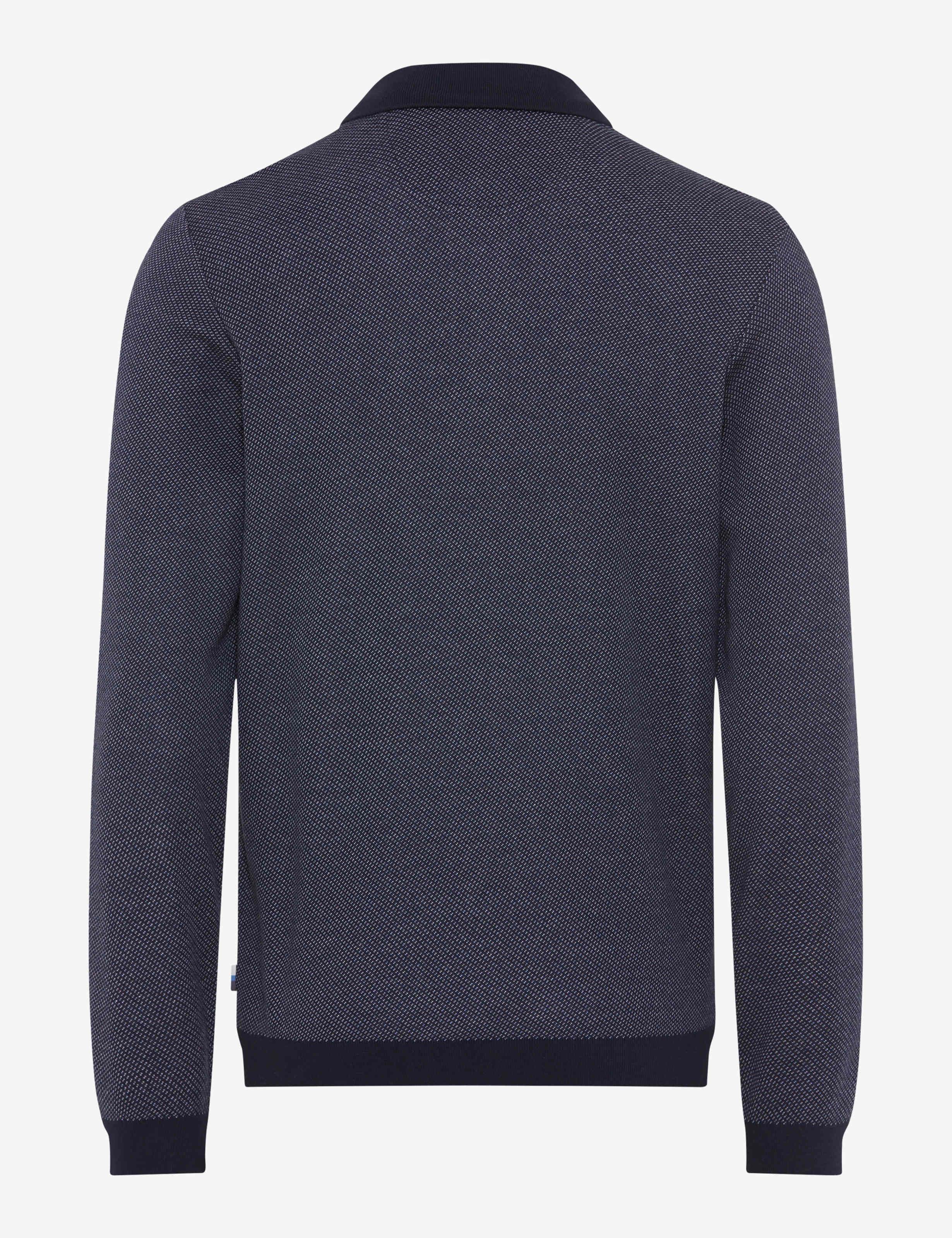 BRAX PAROS JBT Pullover/Longsleeve - Midnight Jacquard Blue - 70434500 21-4217-13