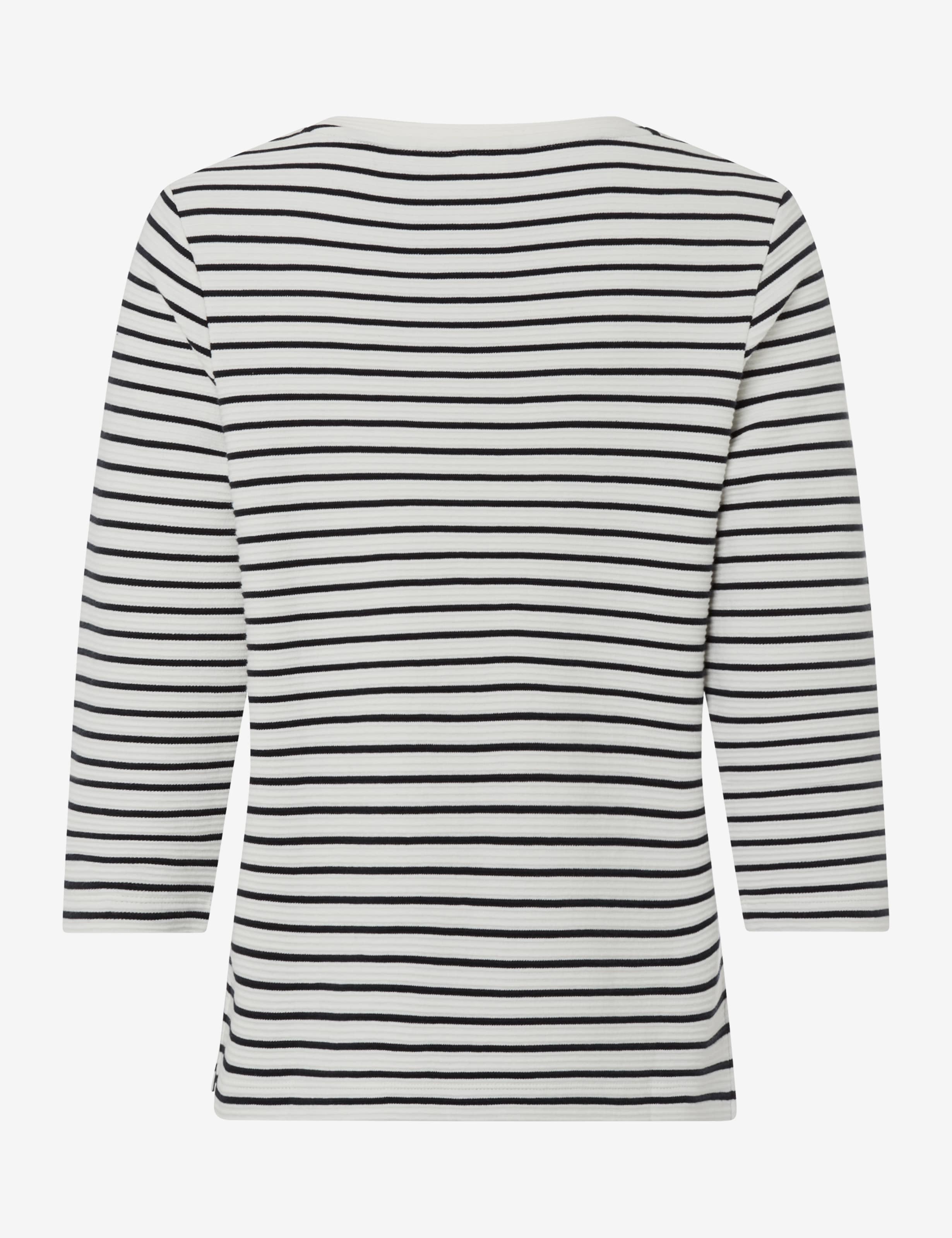 BRAX BONNIE Pullover/Longsleeve - Ivory Navy Stripe - 90653500 31-6617-22