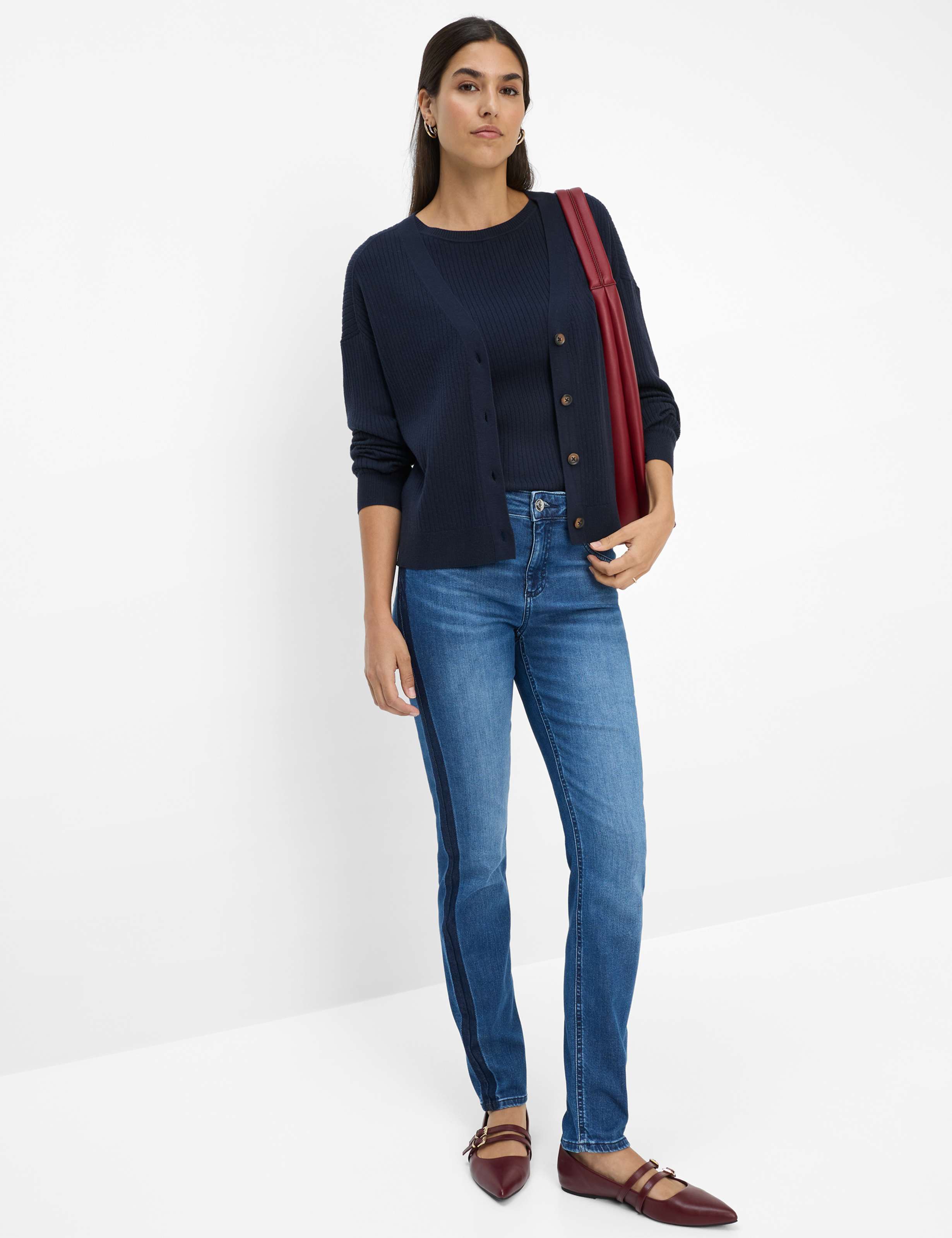 BRAX ANIQUE Cardigan Strickjacke - Midnight Indigo - 90191600 37-5408-22 von BRAX