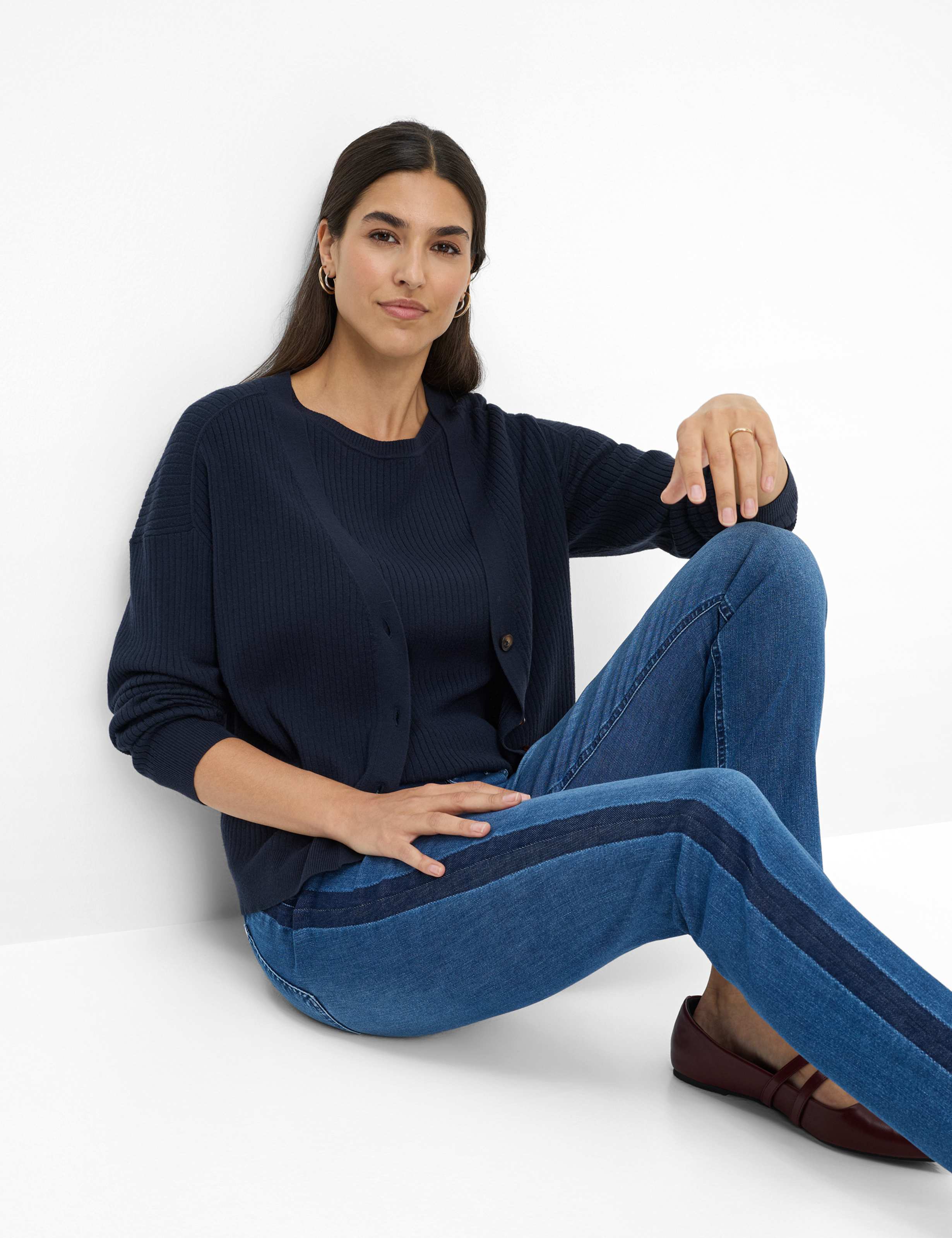 BRAX ANIQUE Cardigan Strickjacke - Midnight Indigo - 90191600 37-5408-22 von BRAX
