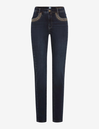 BRAX MARY Jeans - Midnight Ink Blue - 9916120 77-6508-23