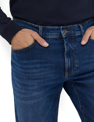 BRAX CADIZ Straight Jeans - Indigo Meridian - 7960720 87-7158-24