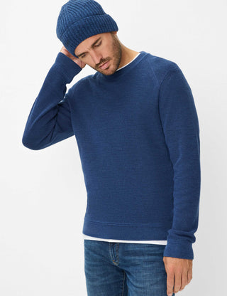 BRAX ROY Pullover/Longsleeve - Midnight Coast Blue - 70129300 21-2007-25