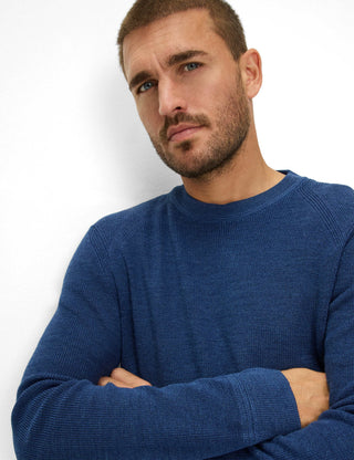 BRAX ROY Pullover/Longsleeve - Midnight Coast Blue - 70129300 21-2007-25