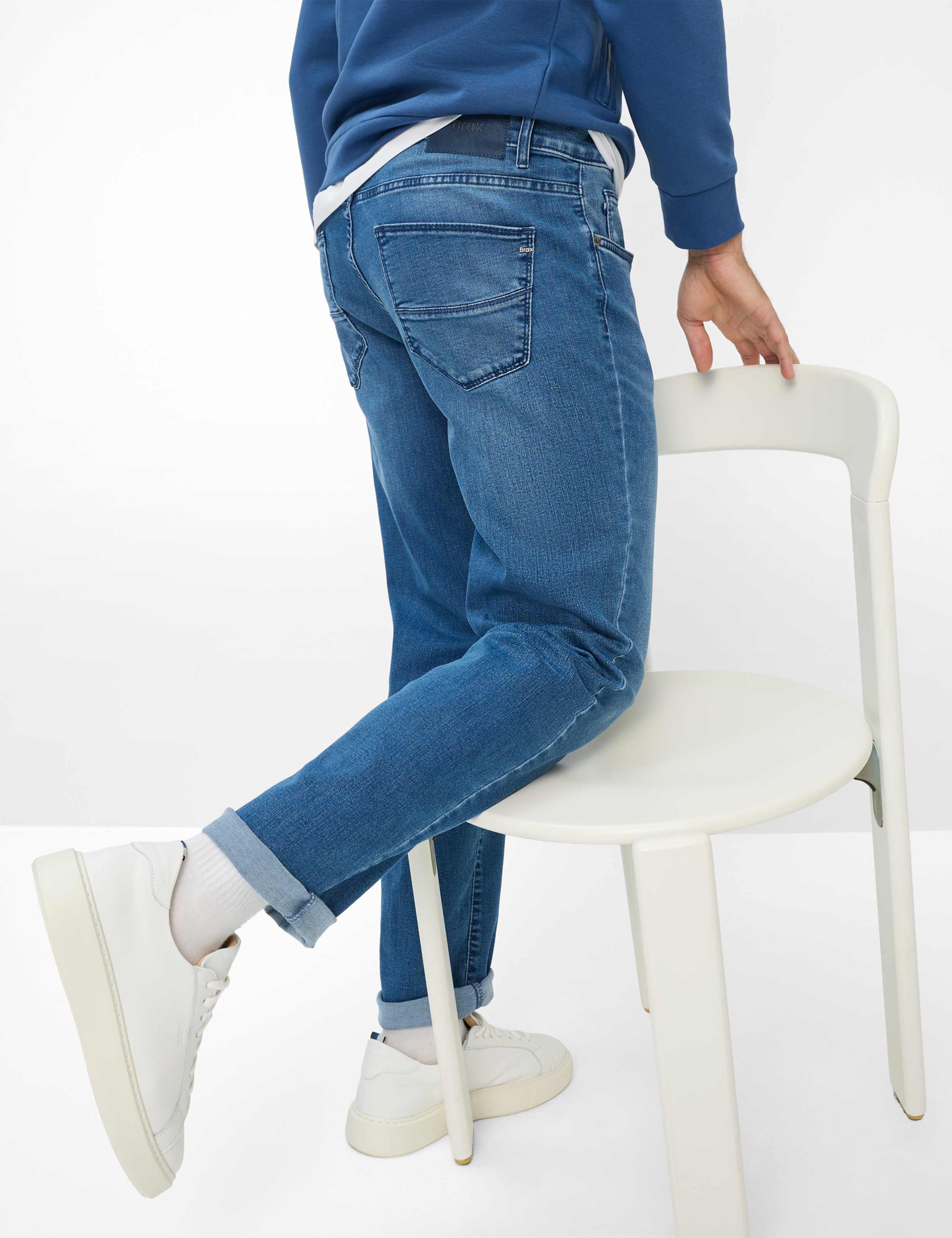 BRAX CADIZ Herren Jeans - Denim Riviera Blue - 7960720 87-7158-26 von BRAX