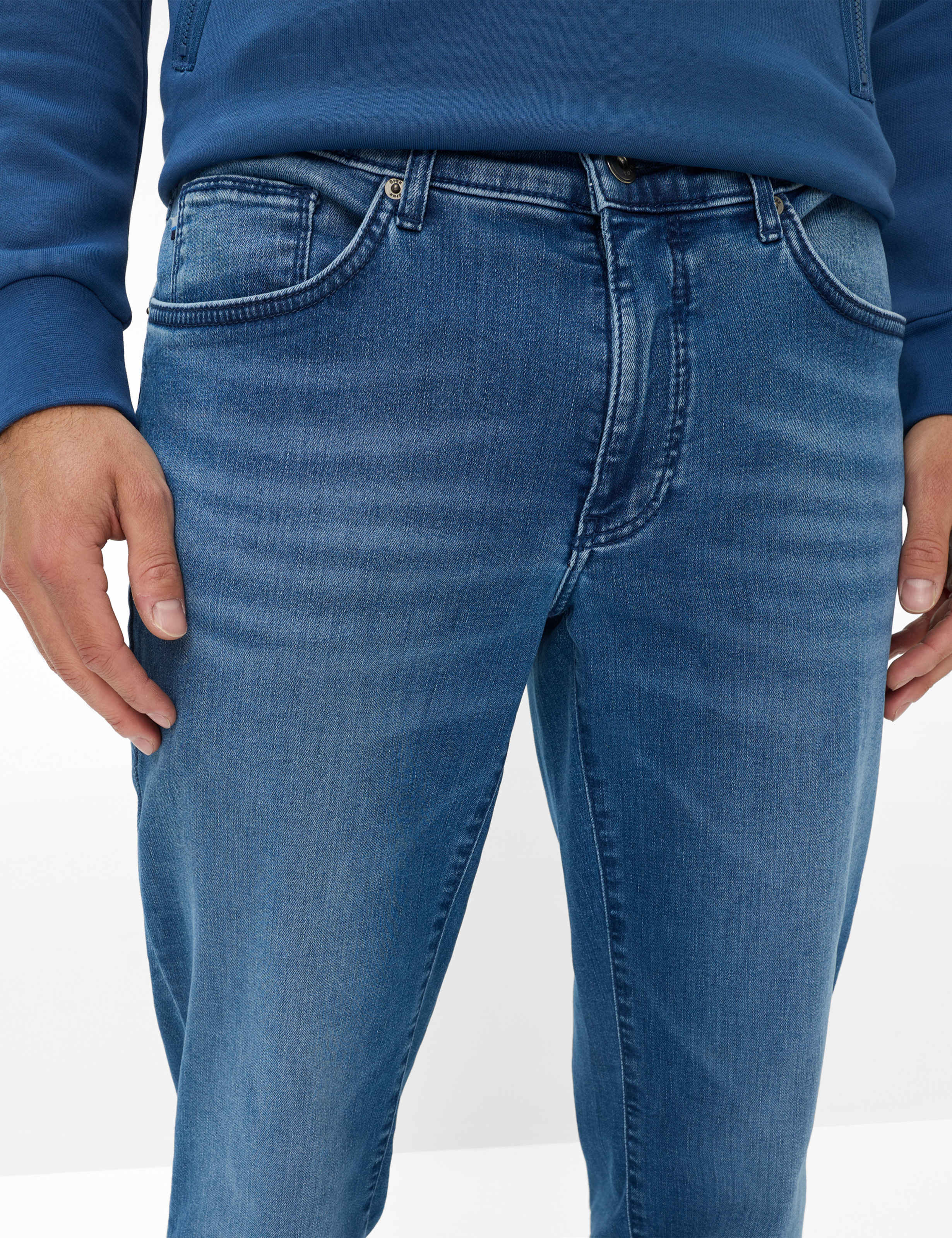 BRAX CADIZ Herren Jeans - Denim Riviera Blue - 7960720 87-7158-26 von BRAX