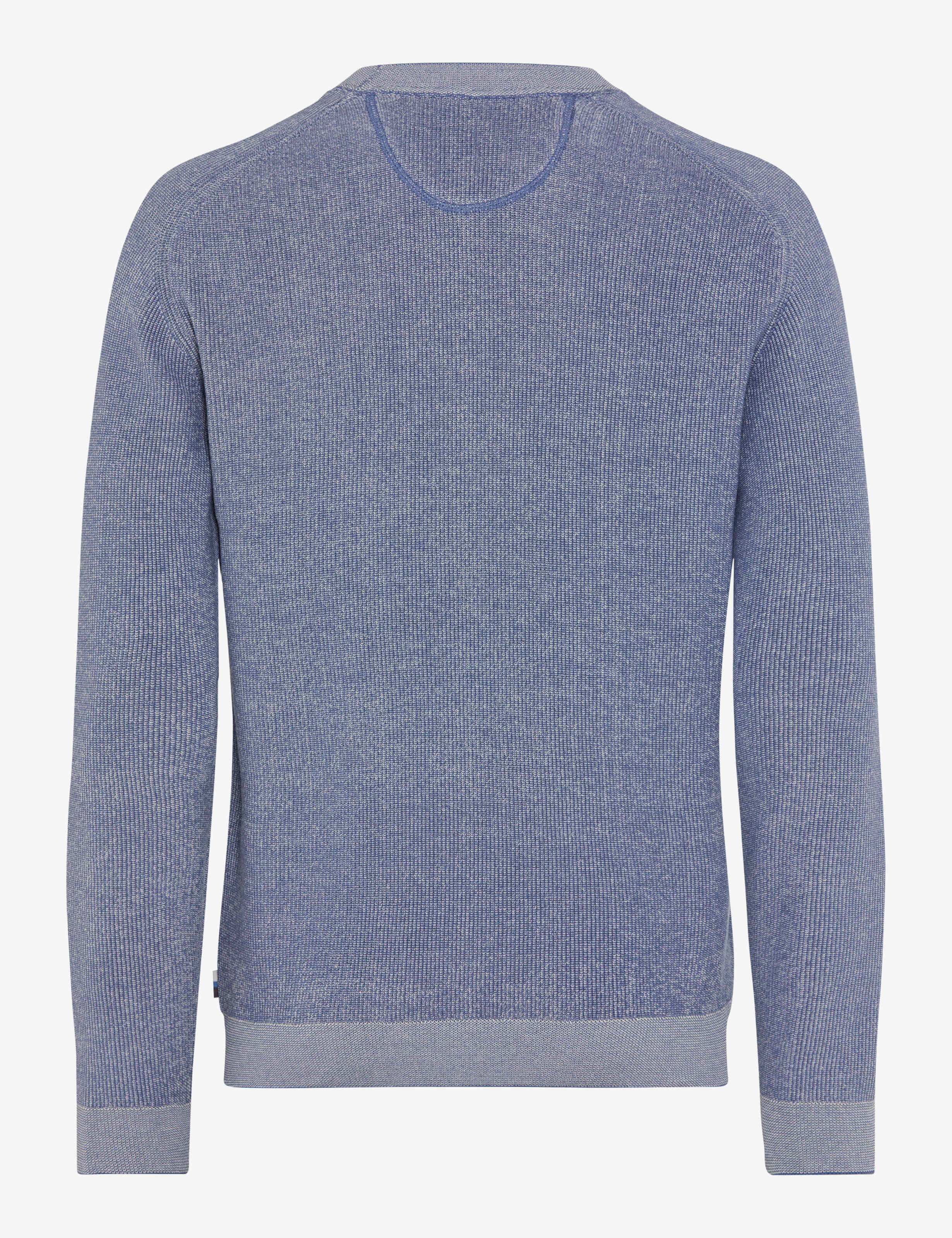 BRAX ROB Strickpullover Rundhals - Glacier Navy - 70131400 27-3078-27