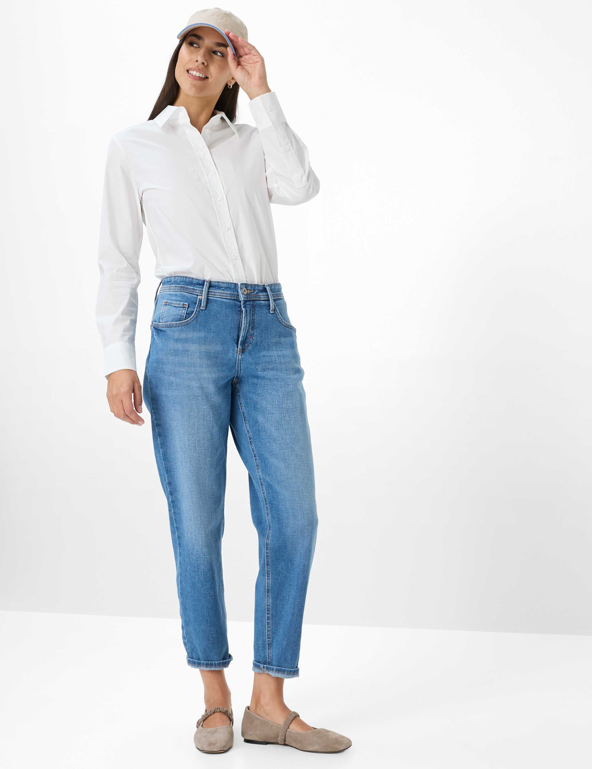 BRAX MILEY Damen Jeans - Ocean Dawn Blue - 9950620 71-7407-27 von BRAX