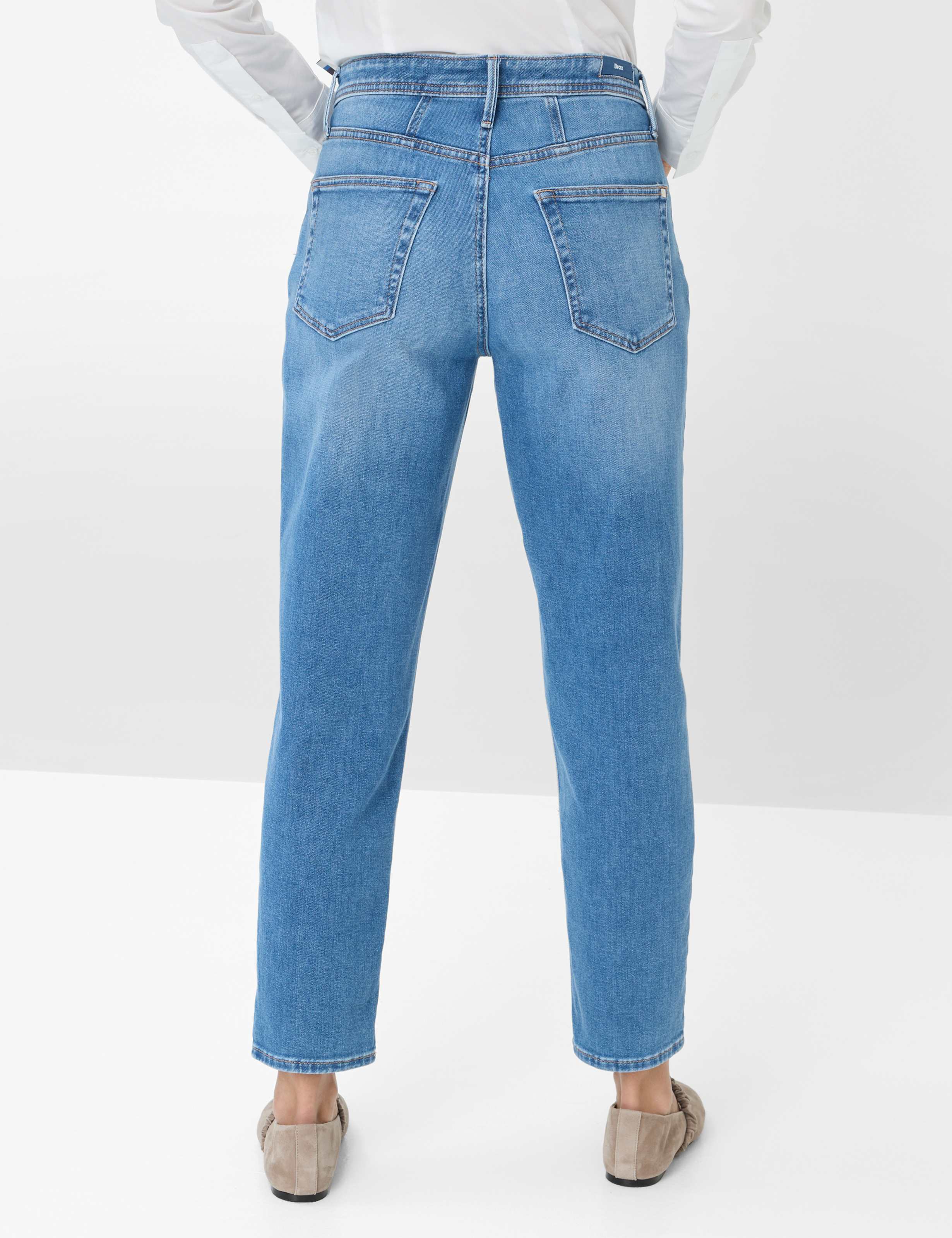 BRAX MILEY Damen Jeans - Ocean Dawn Blue - 9950620 71-7407-27 von BRAX