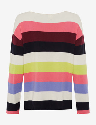 BRAX LIZ Pullover/Longsleeve - Sunset Garden Stripe - 90191900 37-2018-35