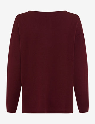 BRAX LIZ Strickpullover - Burgundy Whisper - 90192000 31-2007-40
